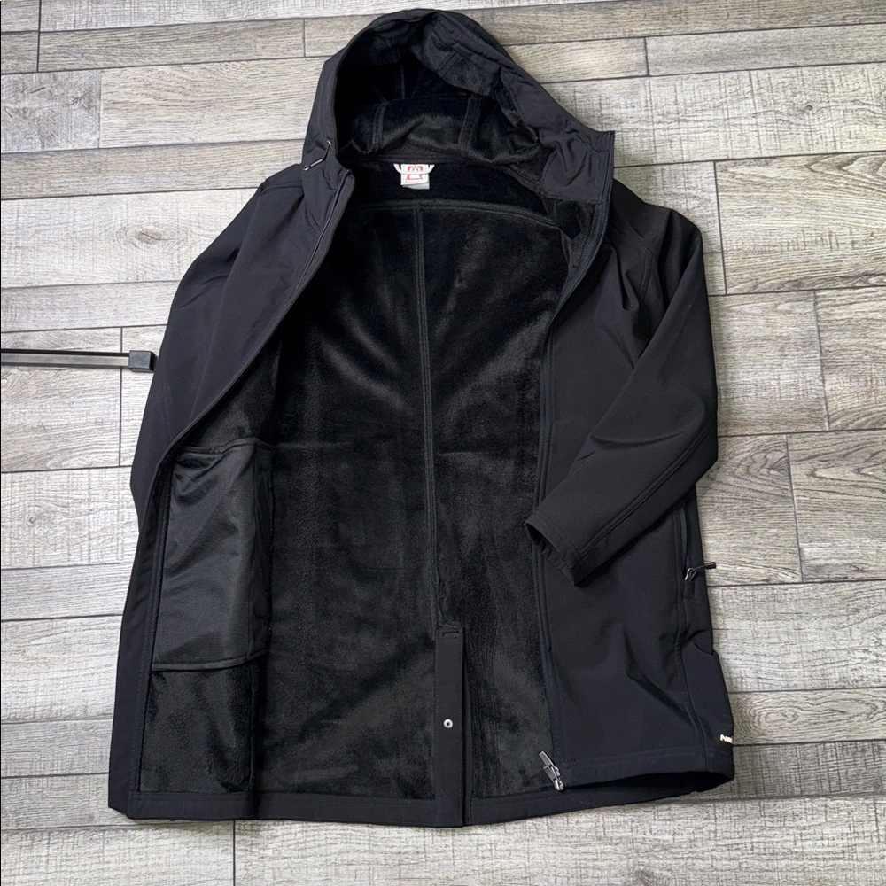 Avalanche Black Softshell Long Jacket - image 4